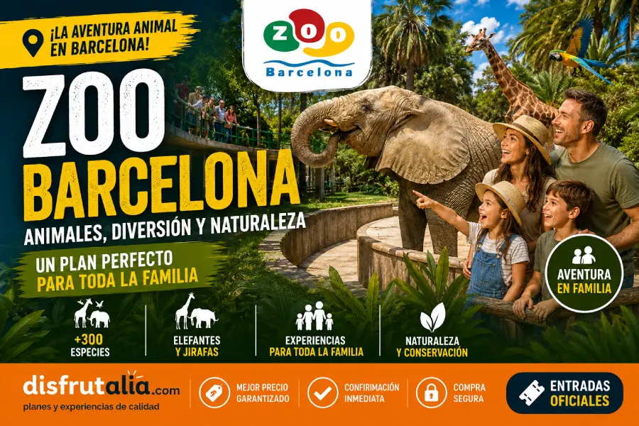 Zoo Barcelona entradas y descuentos